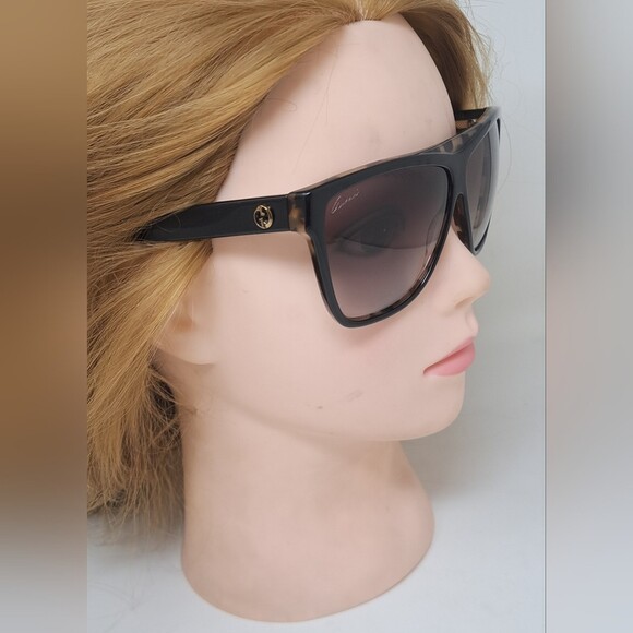 Gucci Women's Sunglasses Oversized Brown Gradient GG 3540/S 61-10-140 - Picture 6 of 16